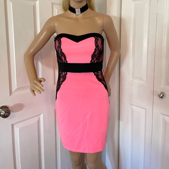 Navy Sexy Holiday dress main image 1